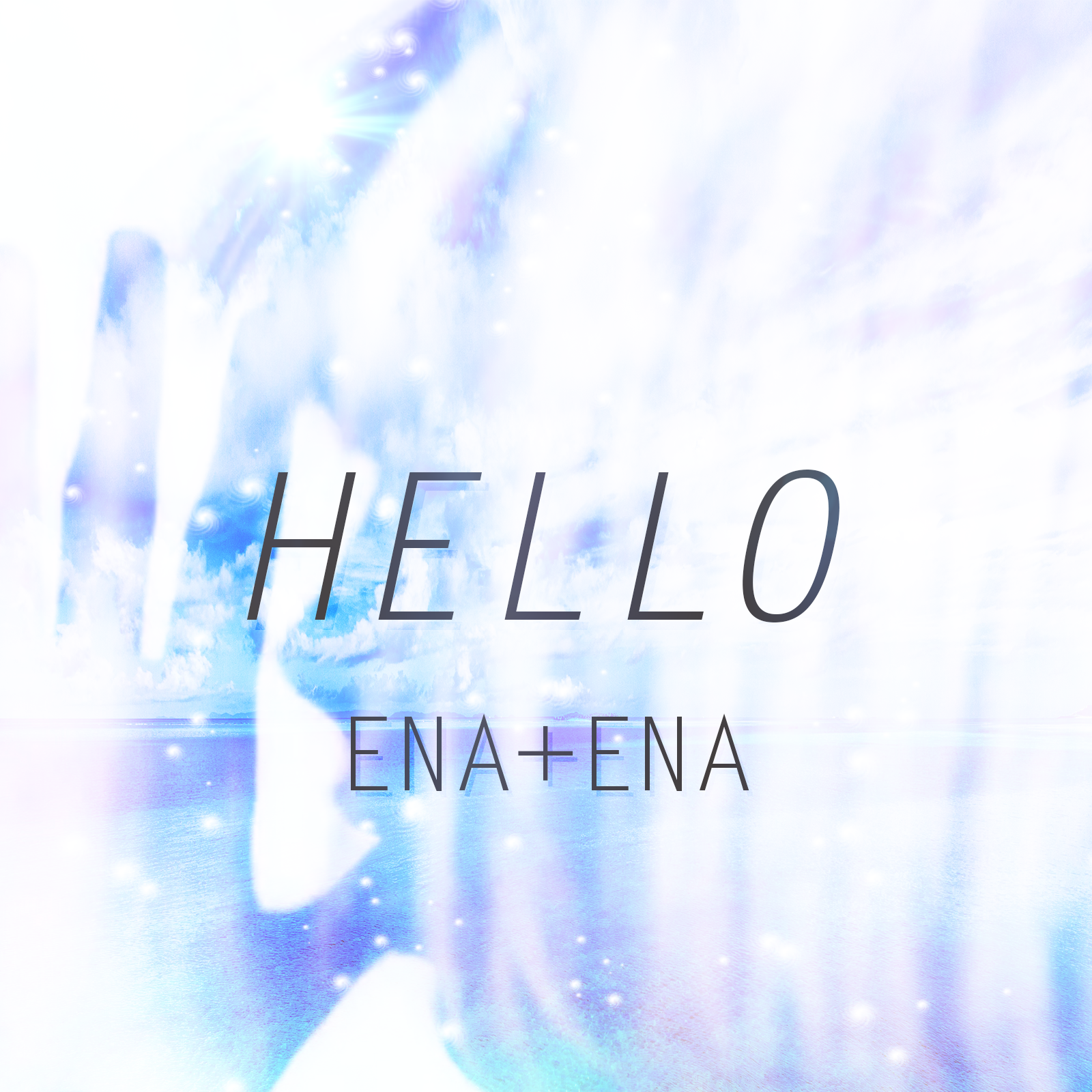 「HELLO」アートワークステッカー